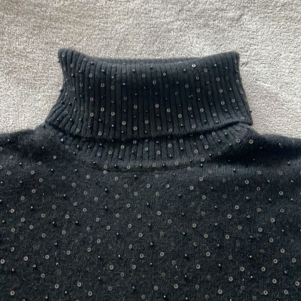 Pure Amici Turtle neck sweater 100% cashmere. - Picture 3 of 5